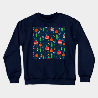 Christmas Candle and Gifts Crewneck Sweatshirt